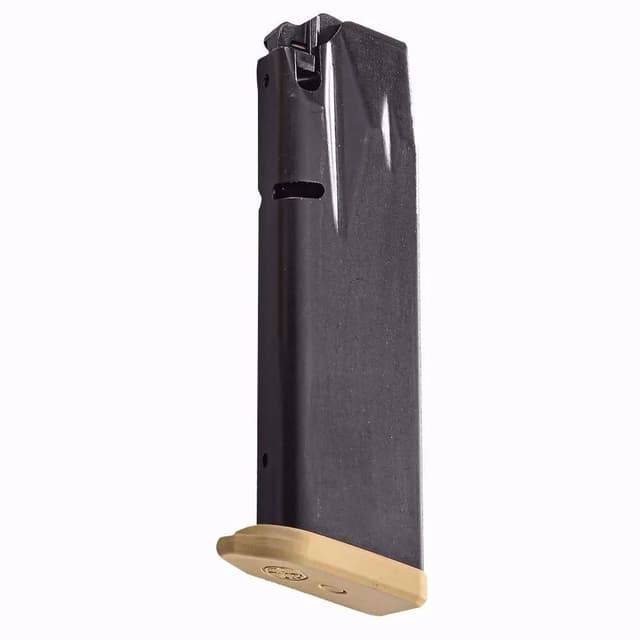 FN High Power 9mm 10rd Magazine Stainless Steel Anti-Tilt Follower Flat Base Pad