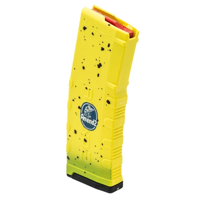 Amend2 556BANANA30 Banana MOD-2 5.56 NATO AR-15 30rd Yellow/Green