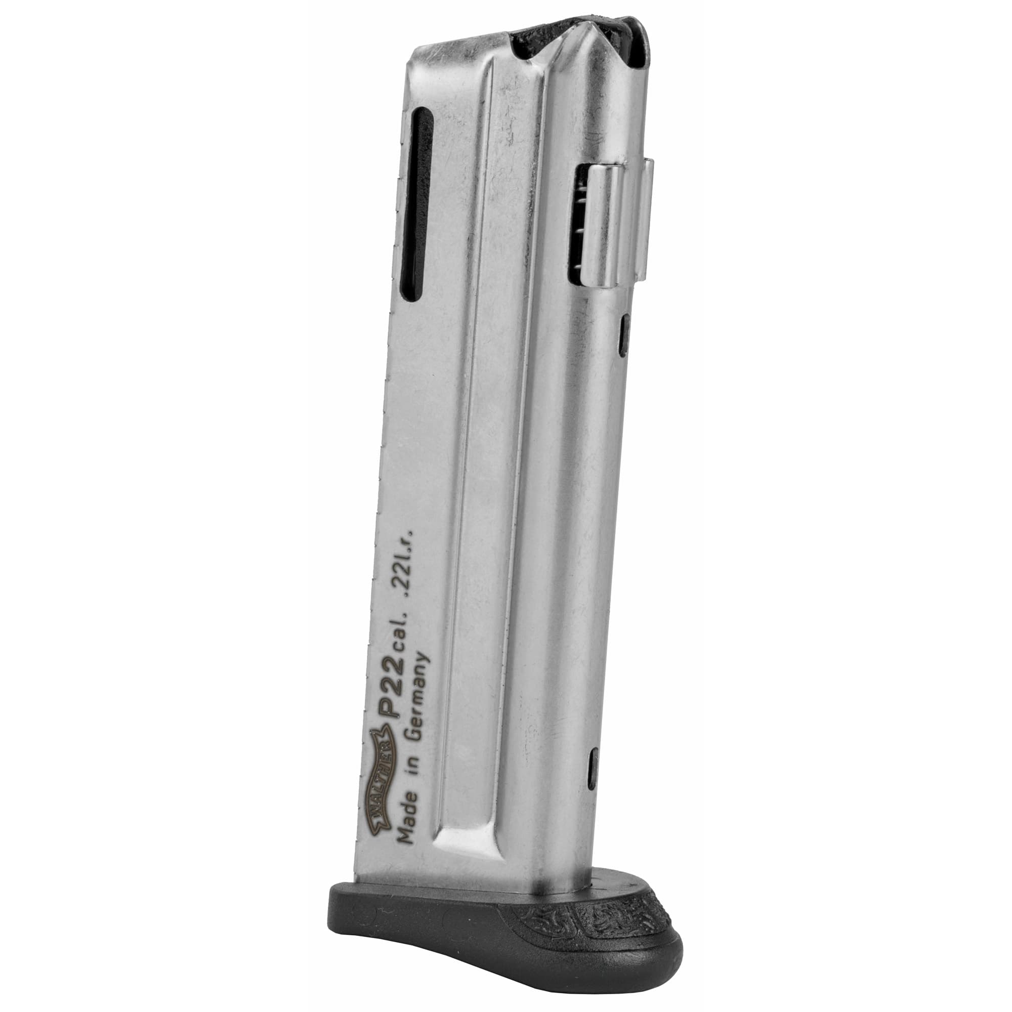 Walther Arms P22 P22Q Stainless Steel 22 Long Rifle Finger Extension