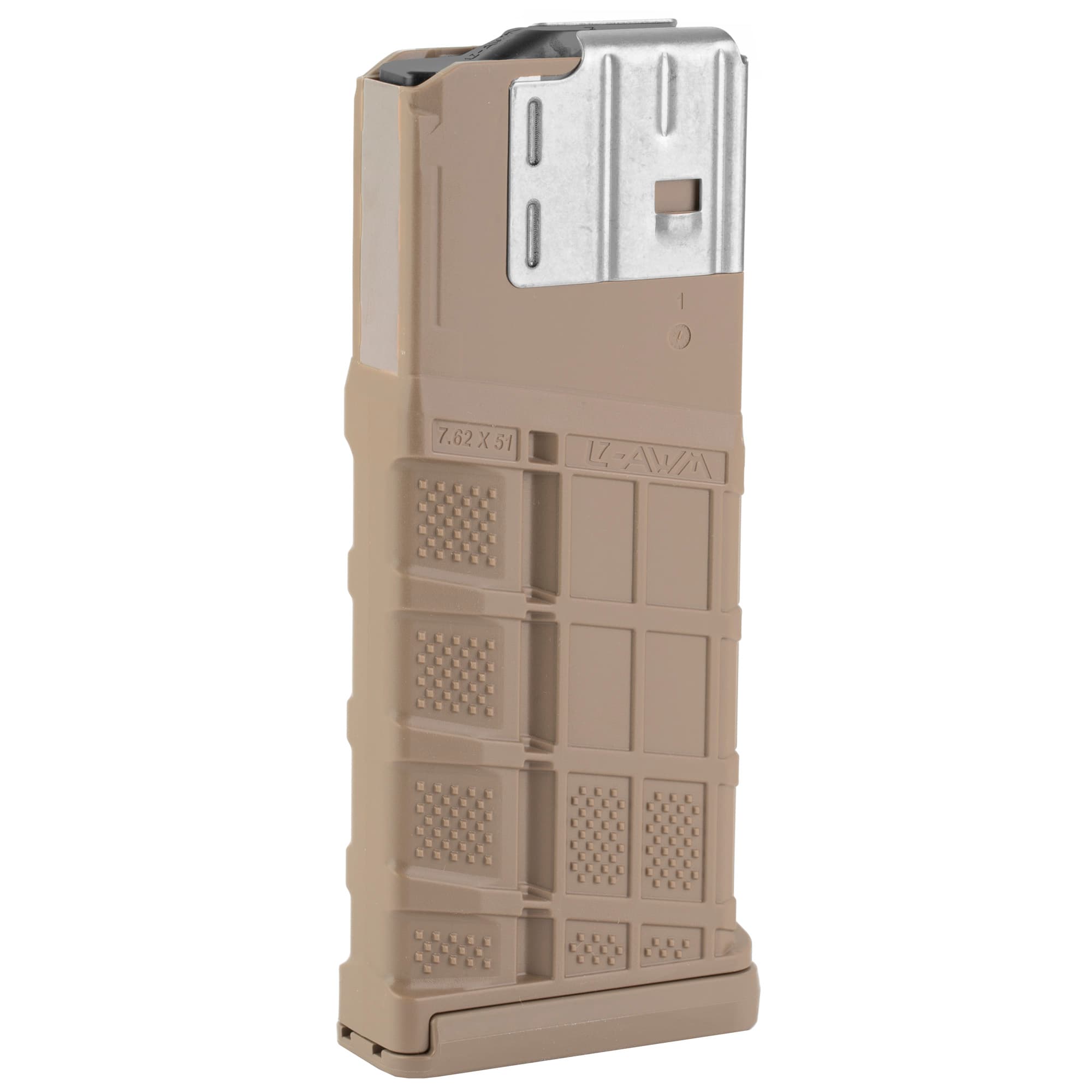 Lancer Systems L7AWM 7.62 NATO 25 Round Magazine Flat Dark Earth AR Rifles