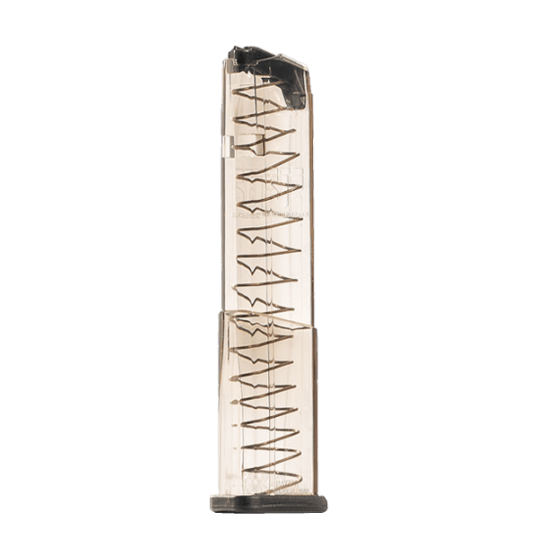 ETS 9mm Magazine Fits Glock 43X 48 19 Round Clear Design