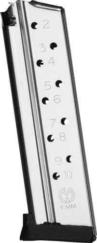 Metalform 1911 Magazine 10 Round 9mm Luger Stainless Steel M1911910SRB