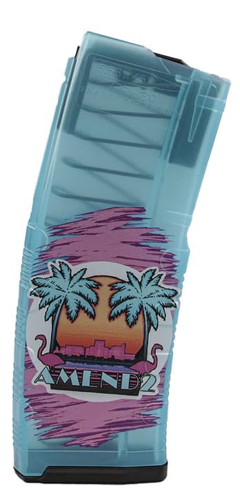 Amend2 AR-15 Magazine 5.56x45 30-Round Polymer Teal Finish