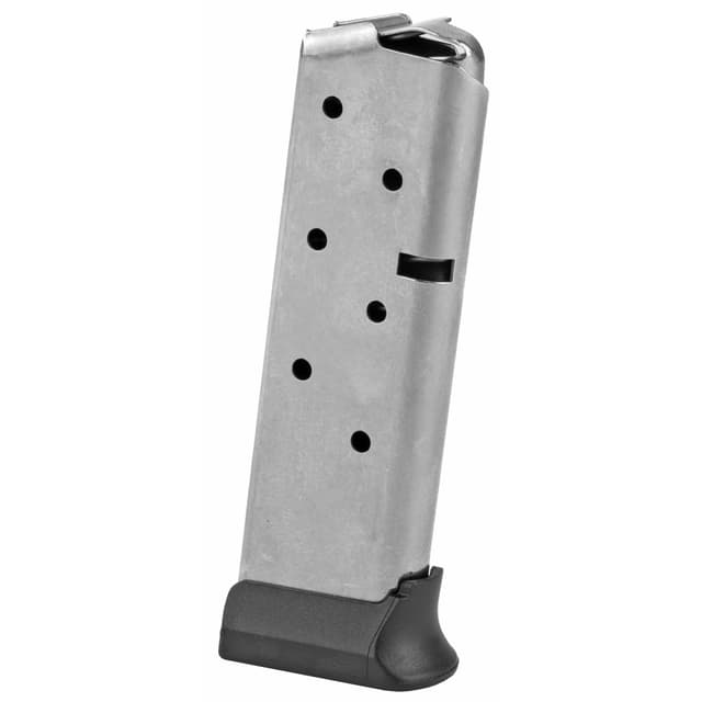 Sig Sauer P238 Legion Extended Magazine 380 Acp Stainless Steel Silver Black
