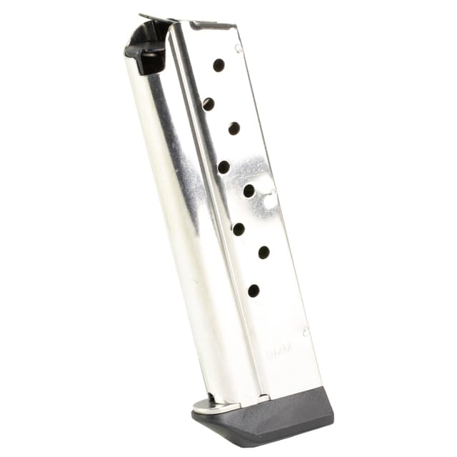 Kimber 9mm 9-Round Stainless Steel Magazine with Extended Base Pad for 1911