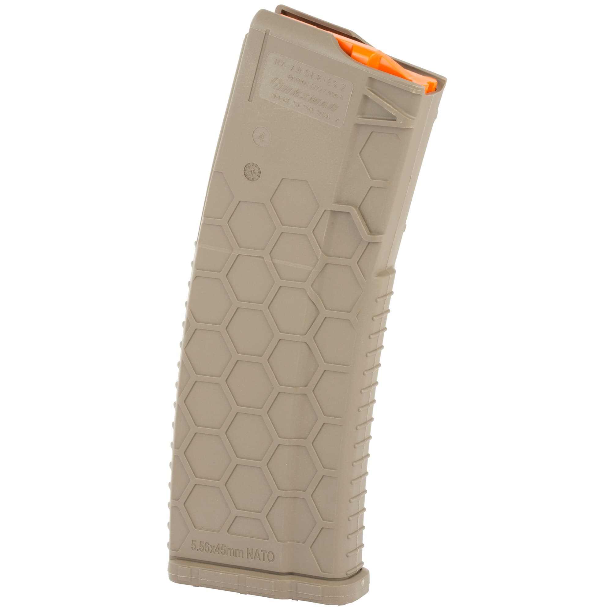 Hexmag HX30ARFDE Series 2 Flat Dark Earth Detachable 30rd Multi-Caliber for AR-15