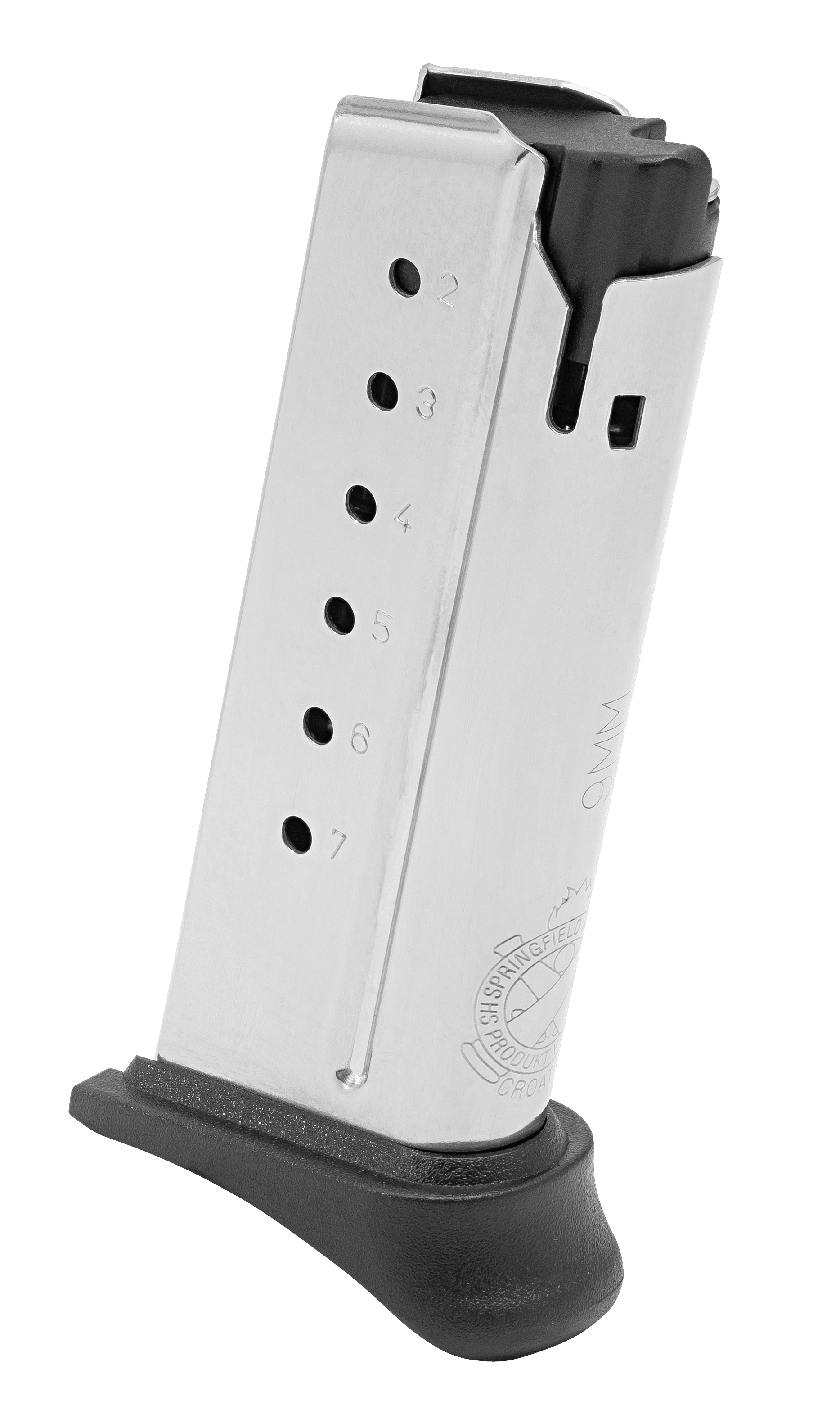 Springfield Armory XD-S Mod2 7rd Magazine 9mm Luger Stainless Steel