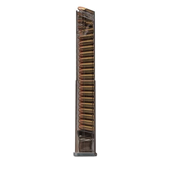 ETS Mag Sig P320 9mm 40rd Carbon Smoke Extended Capacity Magazine