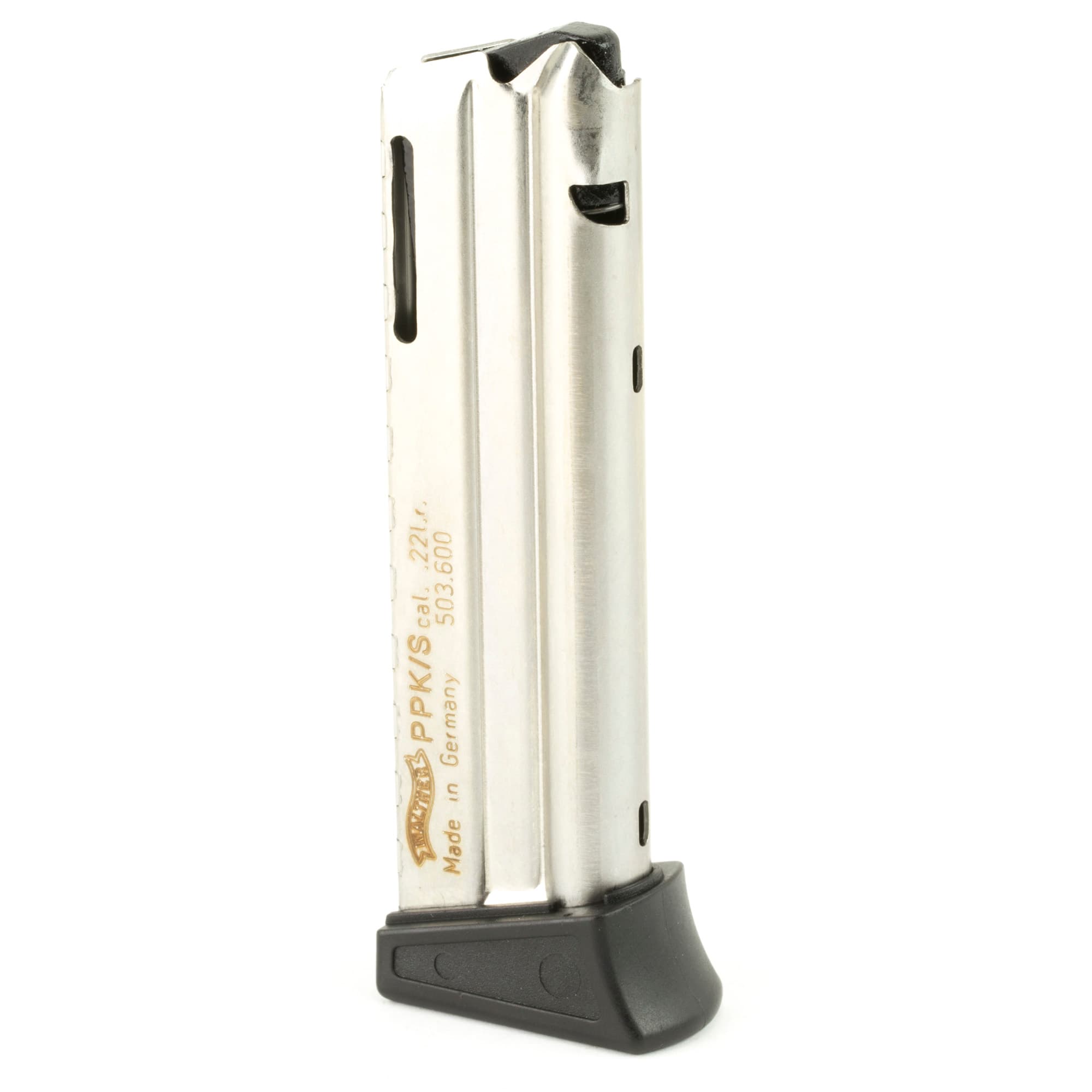 Walther Arms PPK/S Compatible 22 Long Rifle Nickel Plated Steel Polymer
