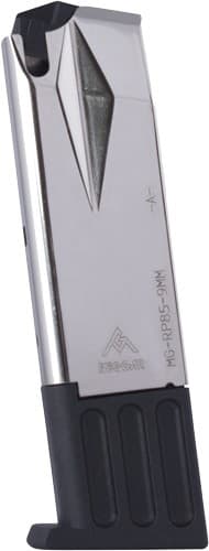 Mec-Gar Handgun Magazine Ruger P85 P89 P93 P94 P95 9mm Nickel 10 Rds