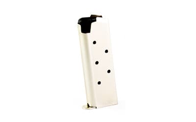 ProMag Colt Mustang 380 ACP Nickel Plated Magazine 6 Round Capacity COL05N