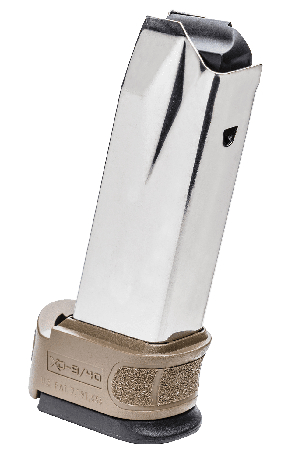 Springfield Armory XD Mod2 16rd 9mm Luger Stainless Steel Grip Zone Extension