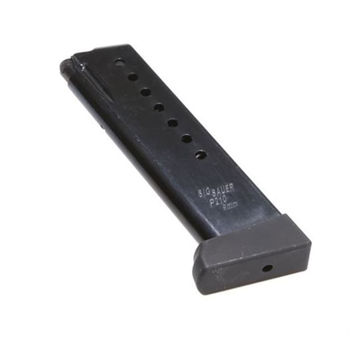 Sig Sauer P210 8rd 9mm Luger Magazine for P210 Target and Legend Models Steel