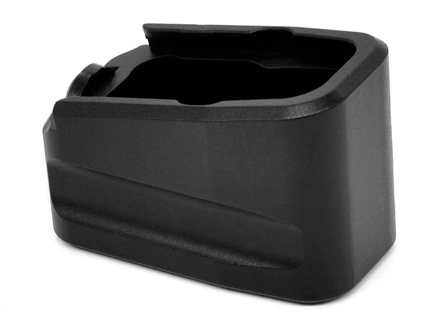 Warne Magazine Extension +2 Capacity for Glock 43 9mm Luger