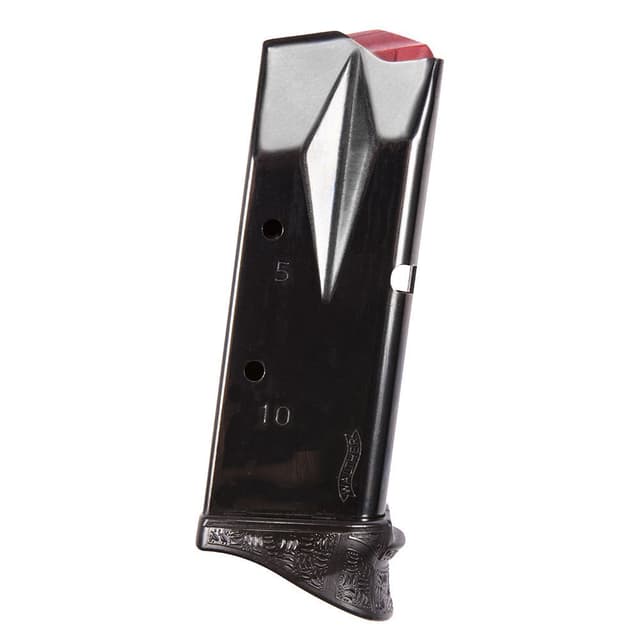 Walther PPQ M2 Subcompact 9mm Magazine 10 Rounds Ergonomic Finger Rest
