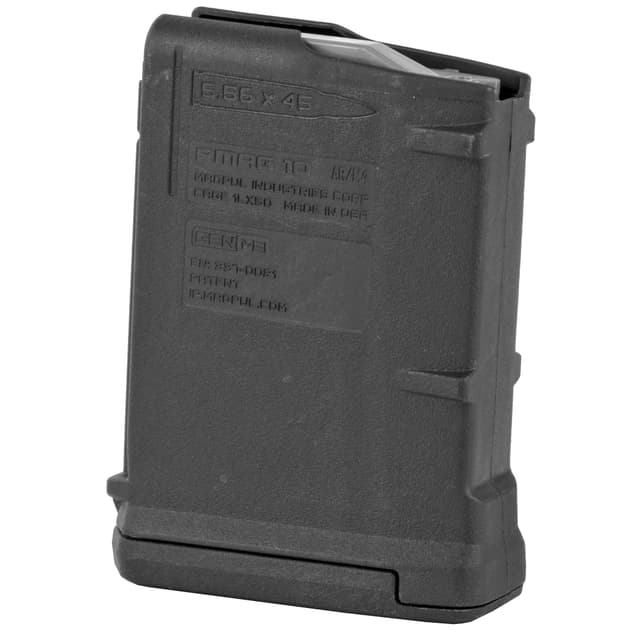 Magpul MAG559BLK PMAG GEN M3 10rd 223 Rem/5.56x45mm NATO Fit AR-15/M16/M4 Black Polymer