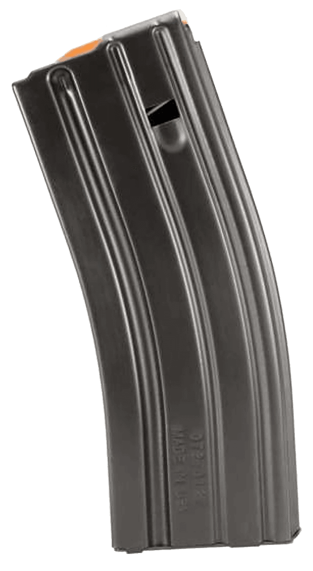 DuraMag 10rd Stainless Steel Magazine for AR-15 223 Rem 5.56 NATO with Orange Follower