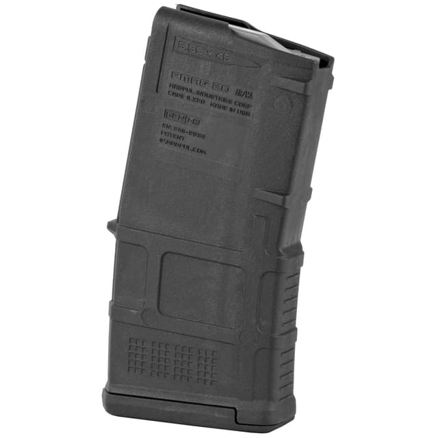 Magpul MAG560BLK PMAG GEN M3 20rd 223 Rem/5.56x45mm NATO Fits AR-15/M16/M4 Black Polymer