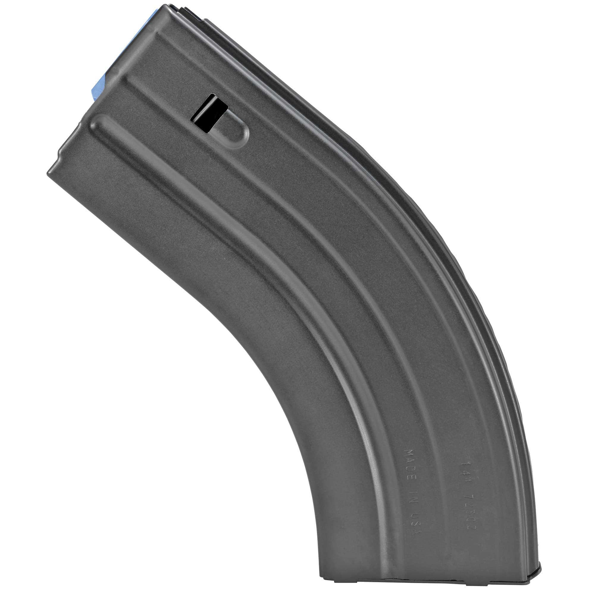 DuraMag 26rd Stainless Steel Magazine for 6.5 Grendel 6mm ARC AR-15 with Blue Follower