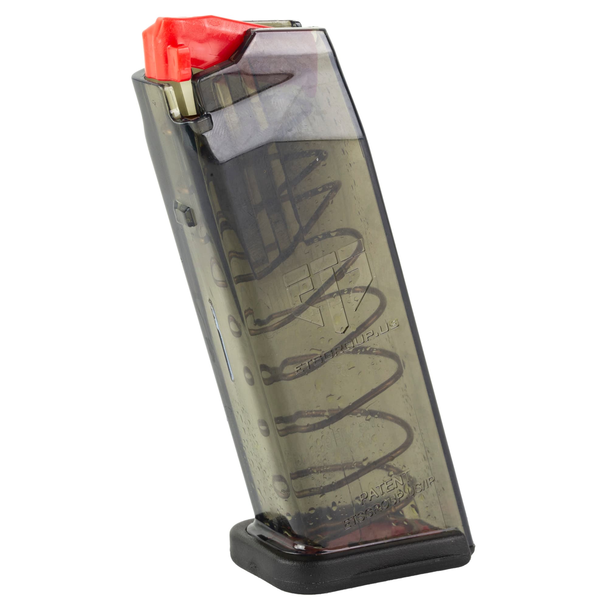 ETS HK VP9SK 9mm 12 Round Magazine Carbon Smoke Translucent Polymer