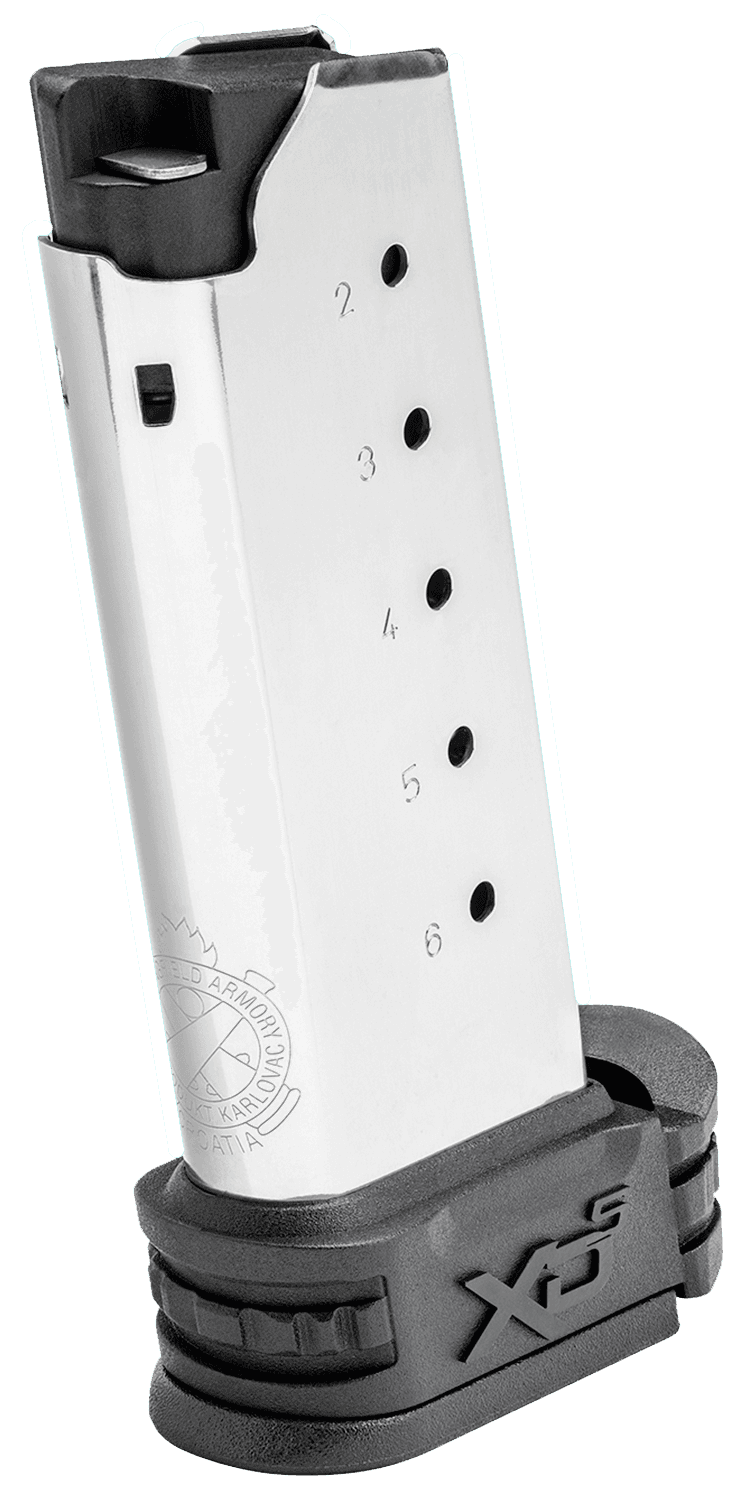 Springfield Armory XD-S 6rd 45 ACP Stainless Steel Magazine for XD-S Mod.2