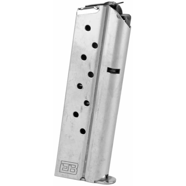 Ed Brown 1911 Government Magazine 9rd 38 Super Stainless Steel