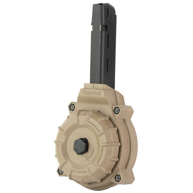 ProMag Glock 17 19 9mm Drum 50rd Flat Dark Earth