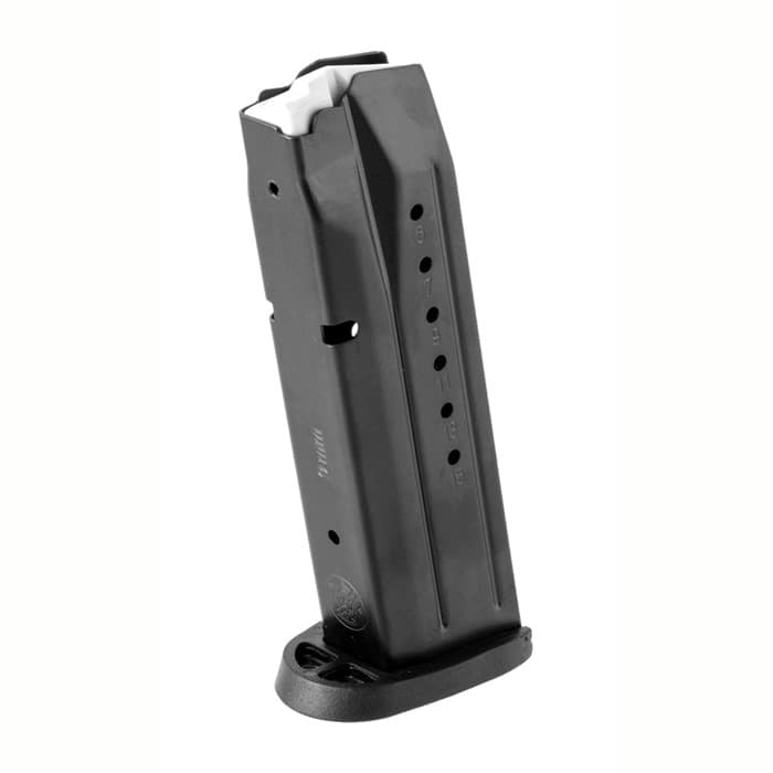 Smith & Wesson M&P 15rd 9mm Luger Magazine Blued Steel