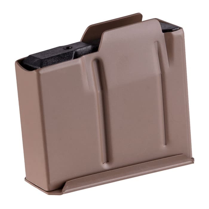 MDT Metal Magazine .308 Winchester 5 Round Short Action Steel FDE