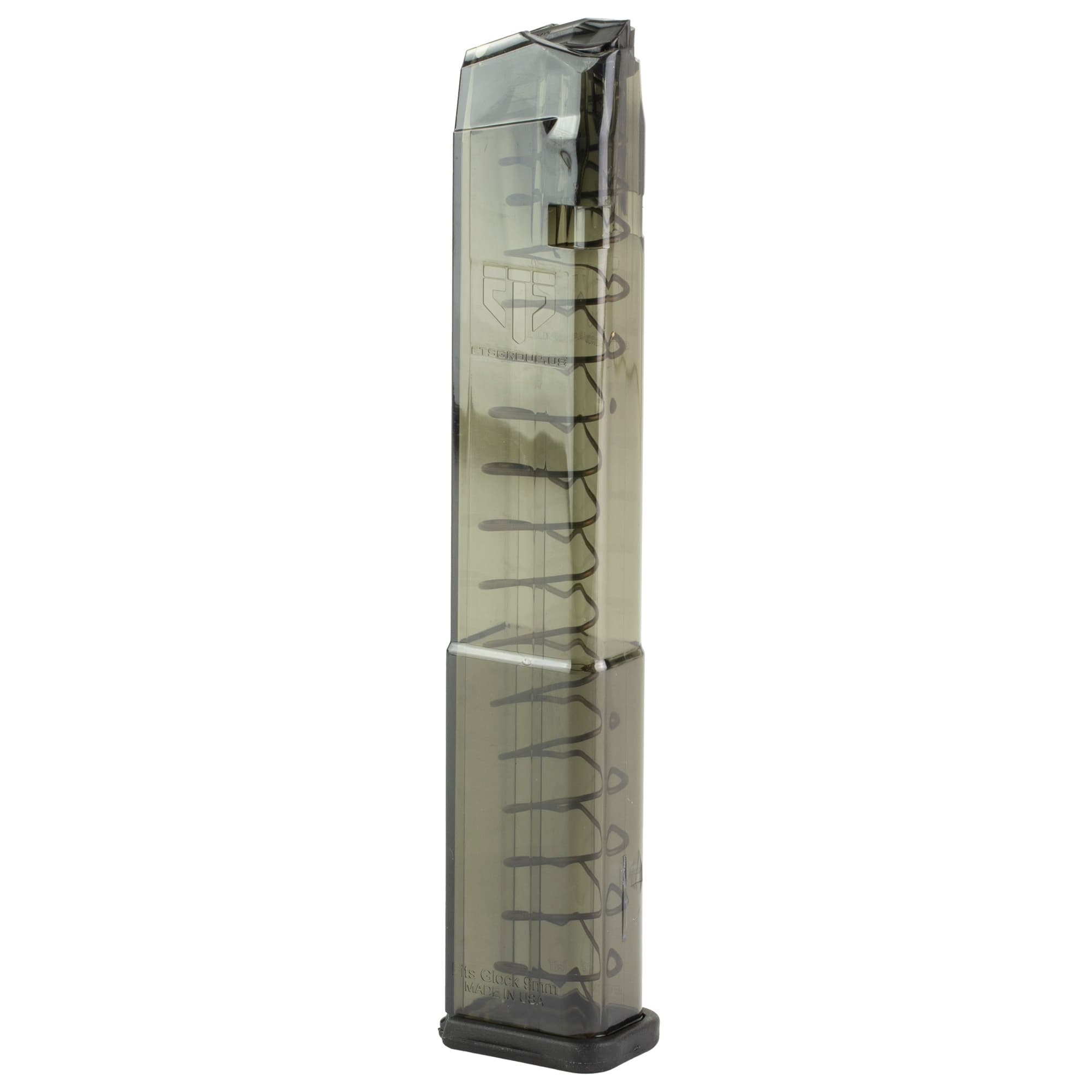 ETS Group SMKGLK18G2 32rd 9mm Luger Magazine Compatible with Glock 17 18 19 26 34 45