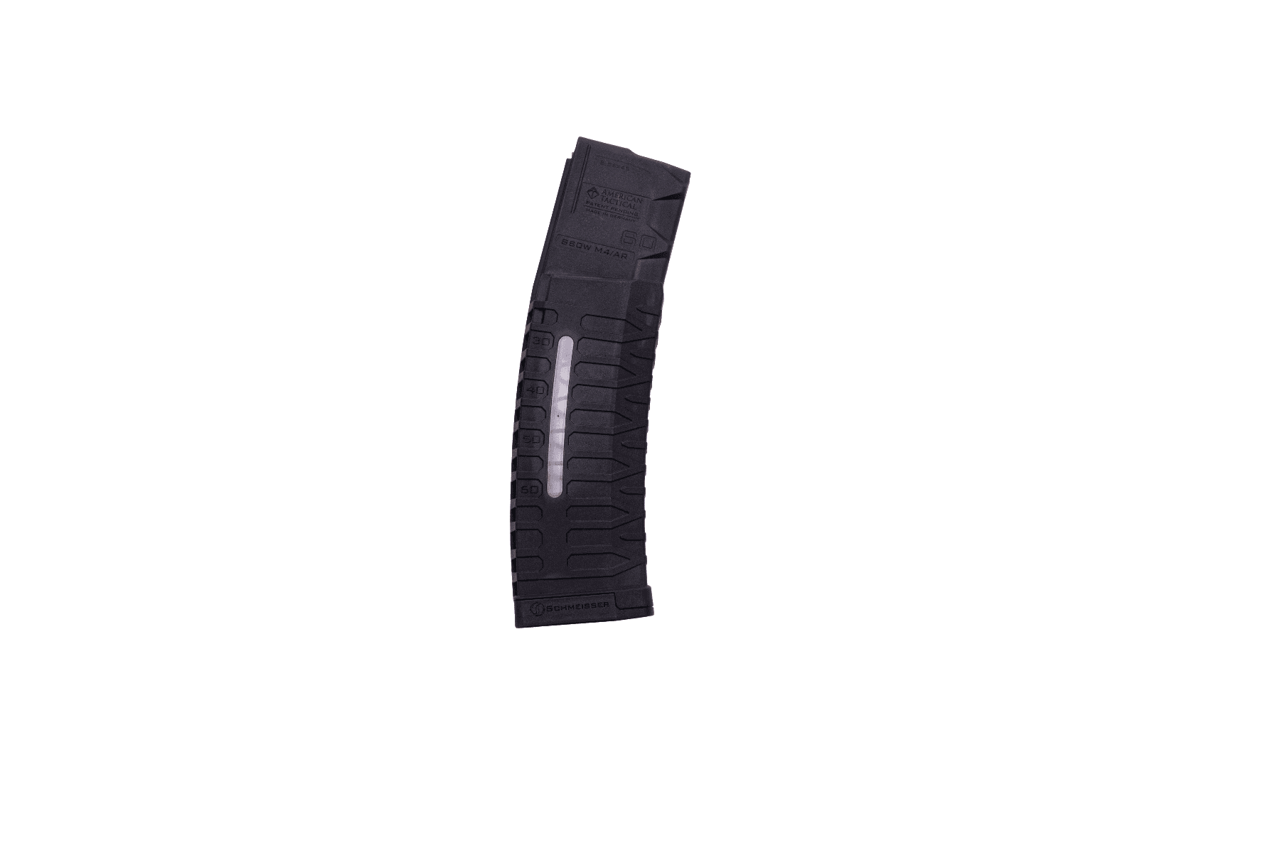 American Tactical Inc. ATI Schmeisser AR15 Magazine 60rd G2 Windowed .223 5.56 LEO Edition