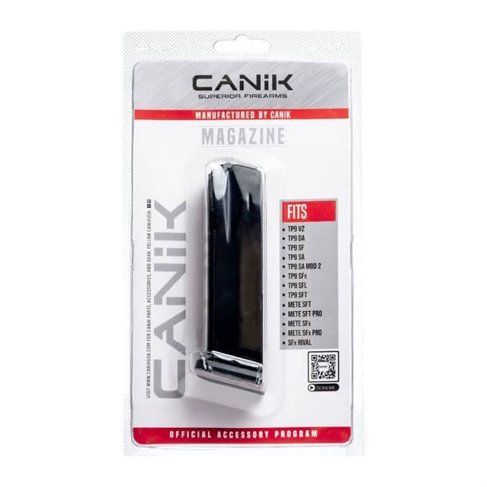 Canik MA2240 TP 18rd 9mm Luger Metal Magazine for Canik TP9