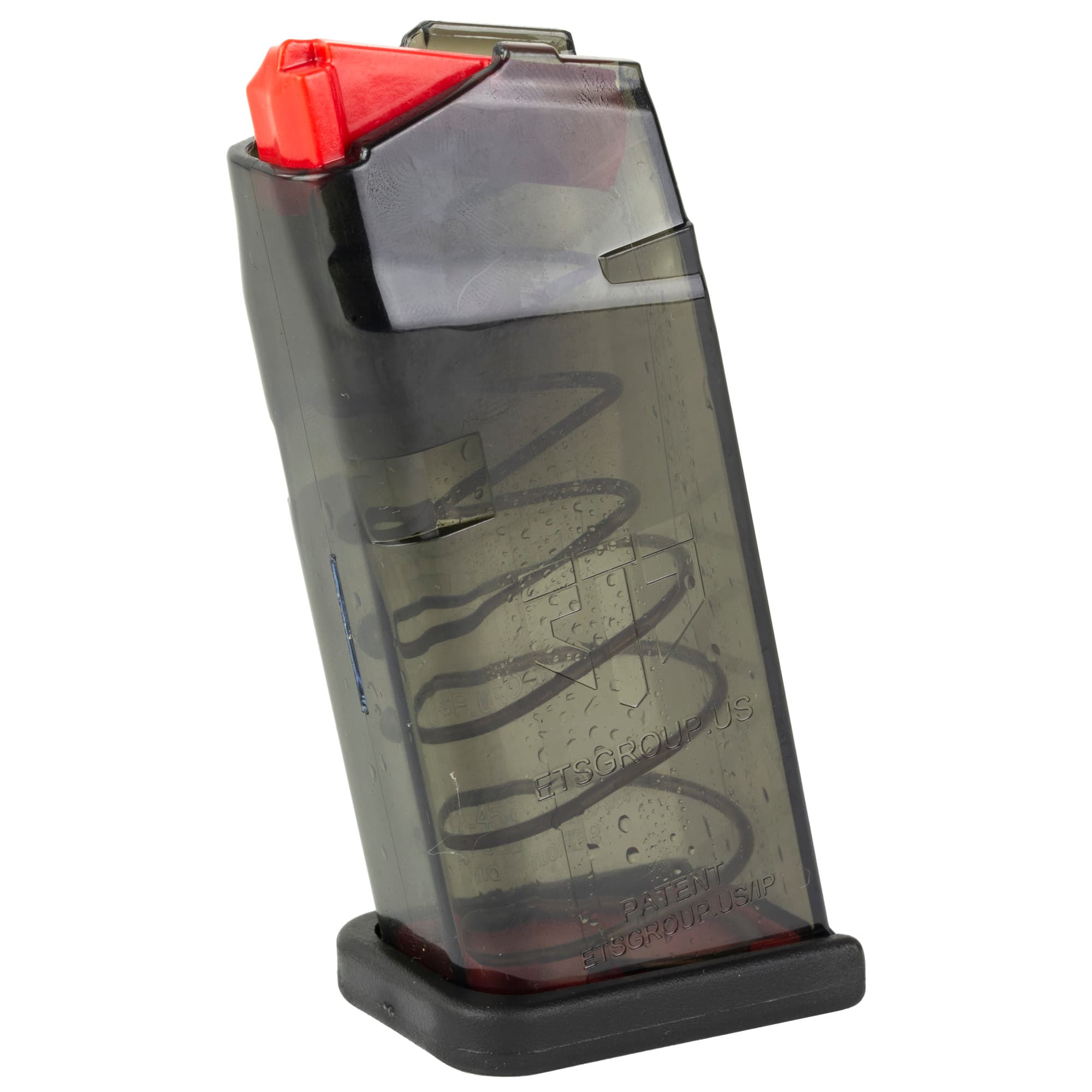 ETS Glock 30 Magazine 45 ACP 9 Round Carbon Smoke