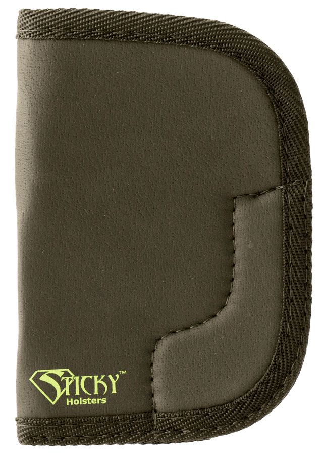 Sticky Holsters MD6 MD-6  Black/Green Latex Free Rubber Fits Ruger SP101 Ambidextrous