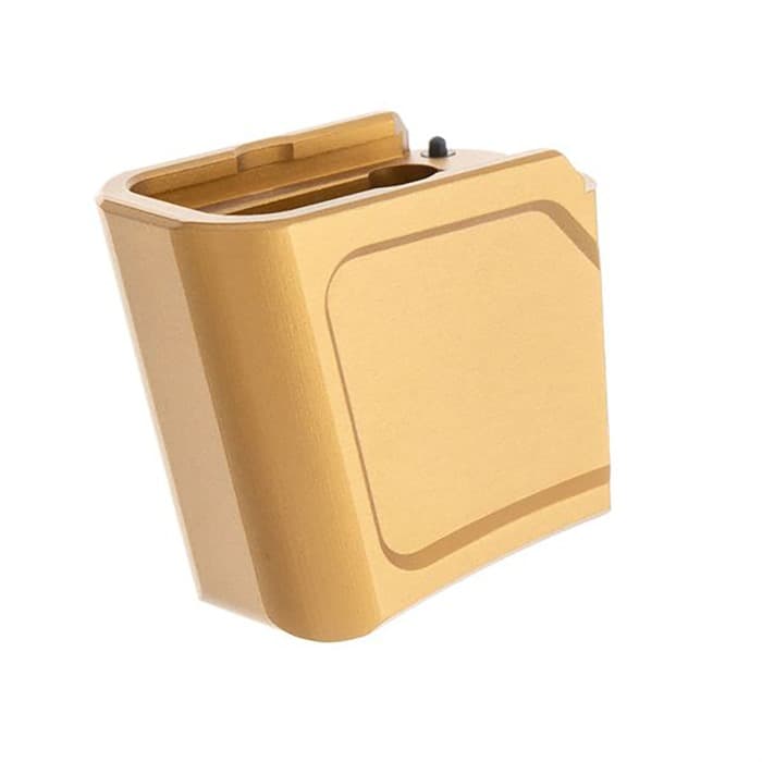 Tyrant CNC +4 Magazine Extension for Glock 43X 48 Gold 9mm Luger