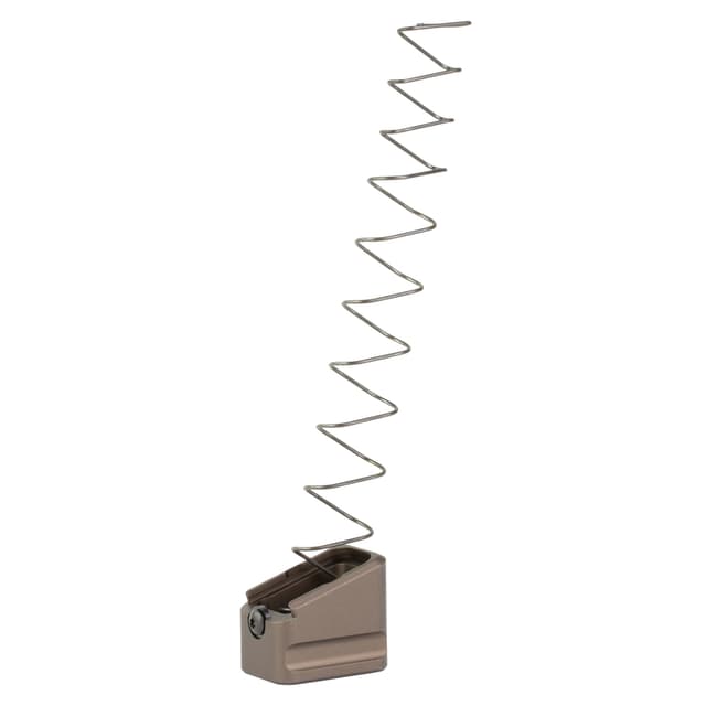 Warne 3113 Magazine Extension 6061-T6 Aluminum Flat Dark Earth for Glock 17 22