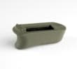 Hogue Kimber Micro 9 Rubber Magazine Extended Base Pad OD Green