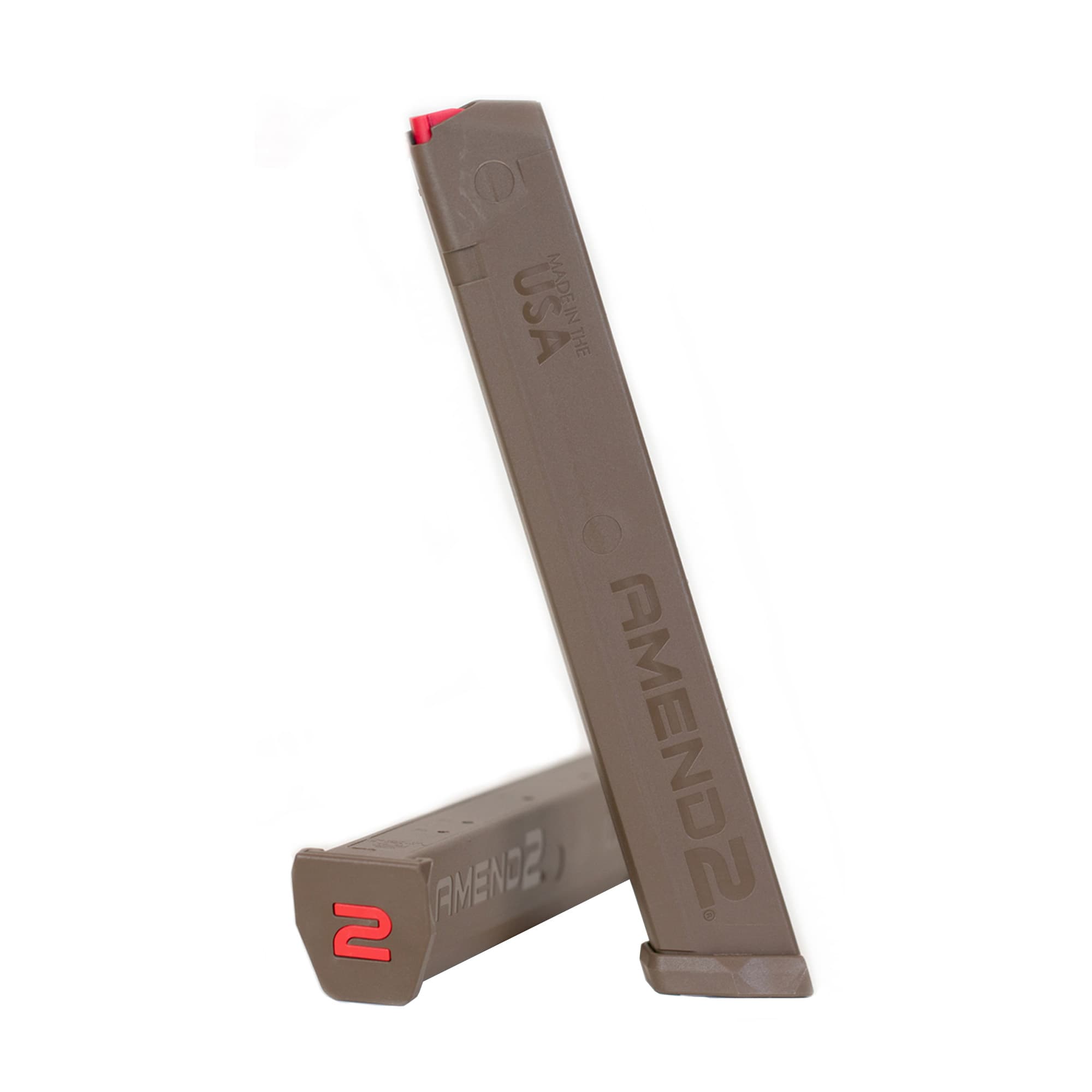Amend2 A2-Stick 9mm Luger 34-Round Magazine Flat Dark Earth Glock 17 19 26