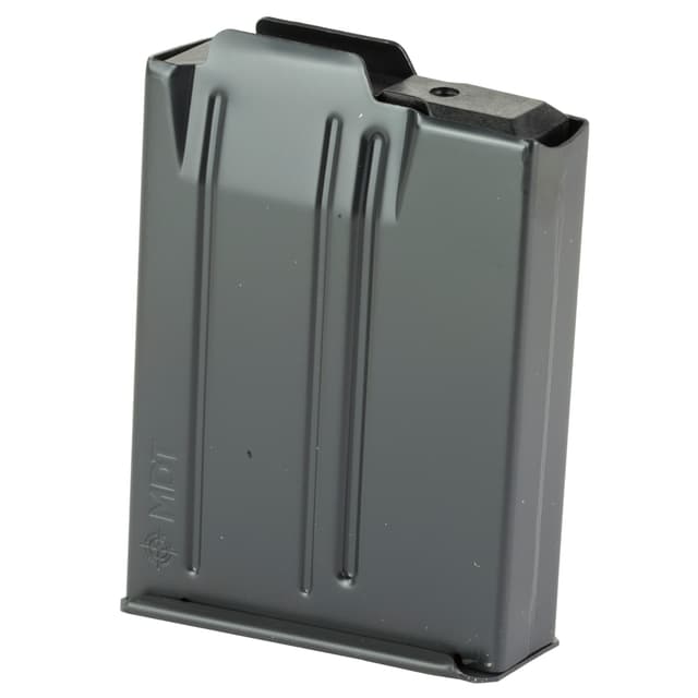 MDT AICS Magazine 10rd Extended 308 6.5 Creedmoor Short Action Steel with Binder Plate