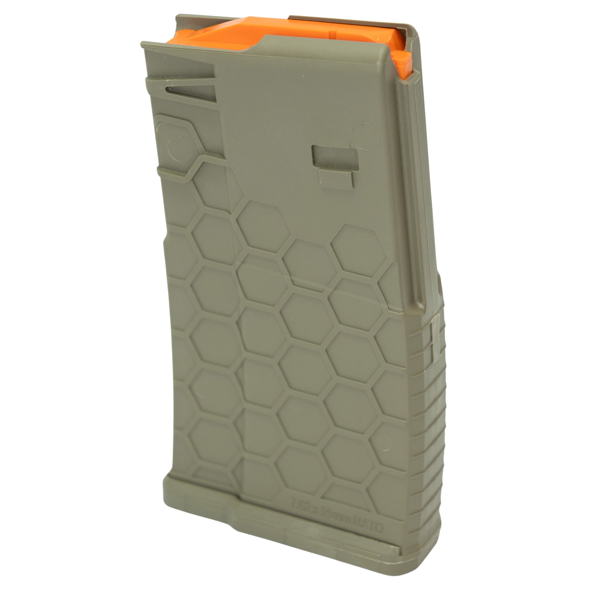 Hexmag HX1020SR25FDE 10rd Flat Dark Earth Magazine for AR-10 308 Win 7.62 NATO