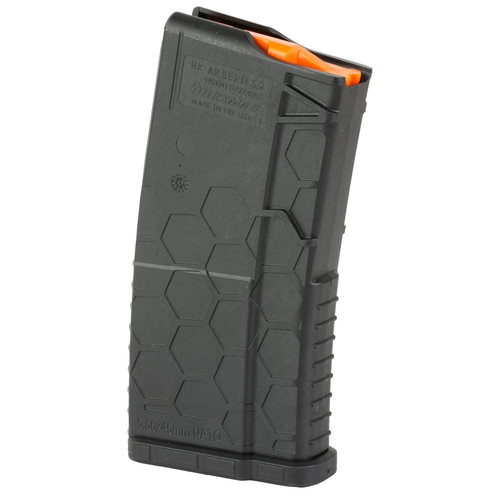Hexmag HX1020AR15 Shorty Polymer 10rd 5.56x45mm NATO Magazine for AR-15