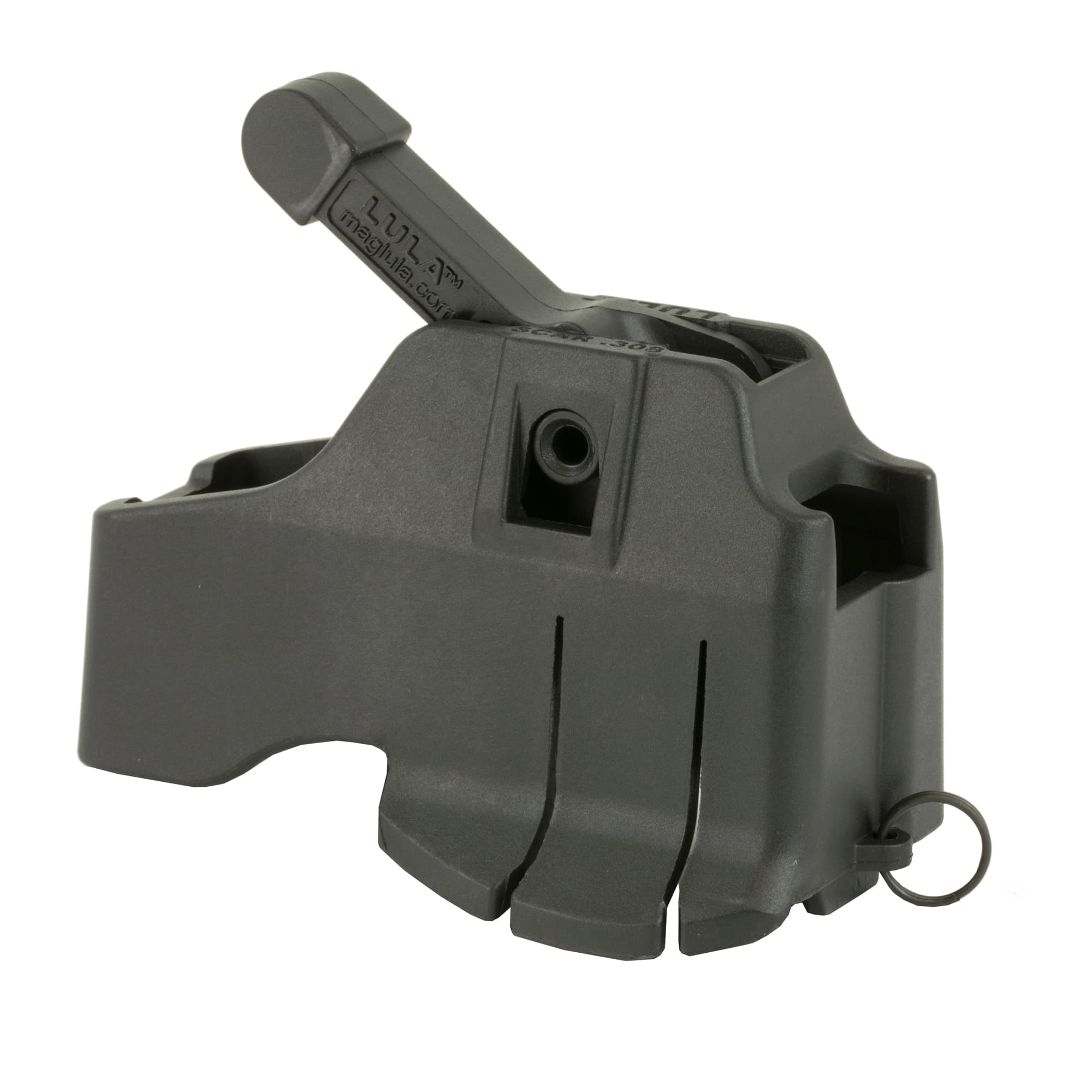 Maglula LU24B LULA Loader & Unloader Made of Polymer with Black Finish for 308 Win, 7.62x51mm NATO FN SCAR17, SCAR H