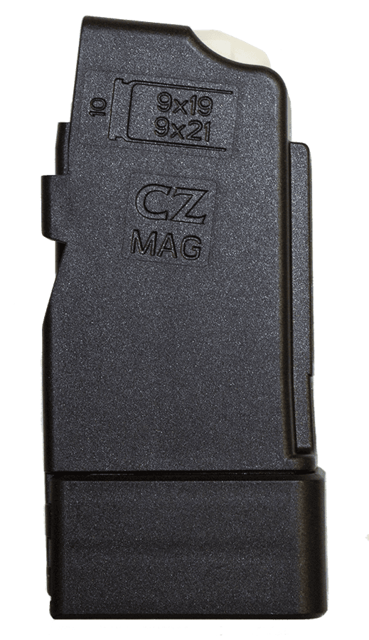 CZ Scorpion Magazine 10rd Windowed Detachable Polymer 9mm Luger