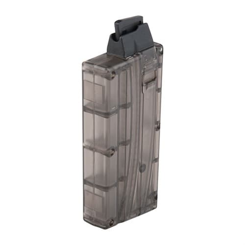 Black Dog Machine AR-15 Sonic Weld Magazine 22LR 10 Round Polymer Smoke Gray