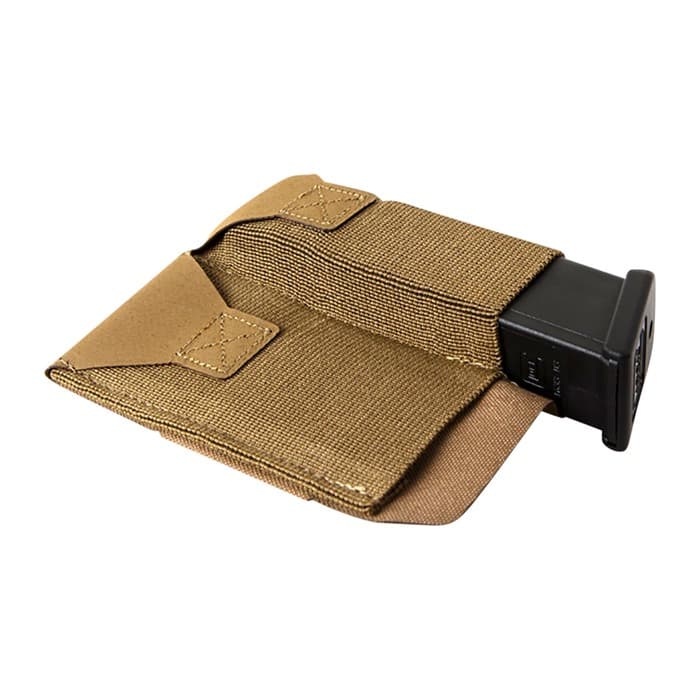 DOUBLE PISTOL MAG POUCH COYOTE BROWN