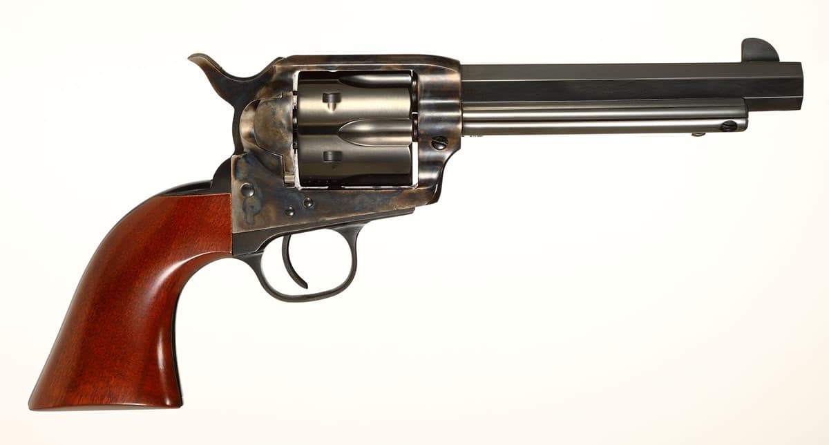 Taylors and Company Drifter .357 Magnum 5.5 Inch 6 Rounds Blued Steel Walnut Grip