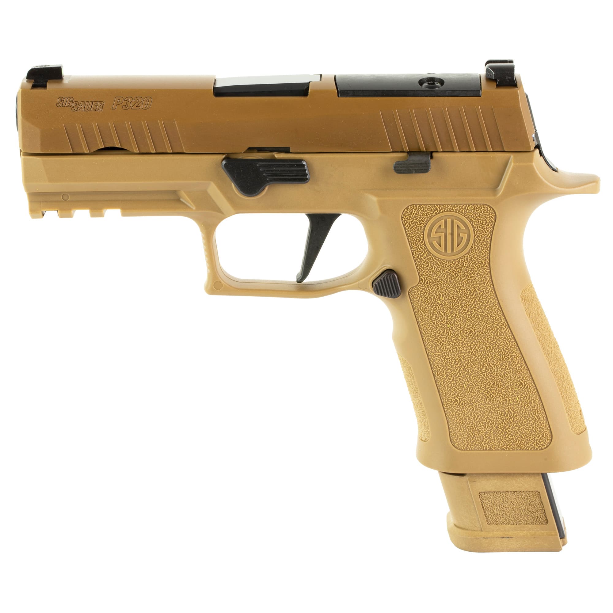 Sig Sauer P320 X-Carry 9mm 3.9in 17/21rd Coyote Tan