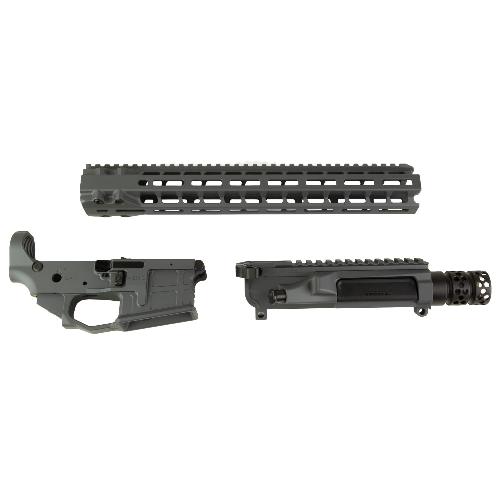 Radian Weapons AX556 Multi Caliber Gray Cerakote Builder Kit