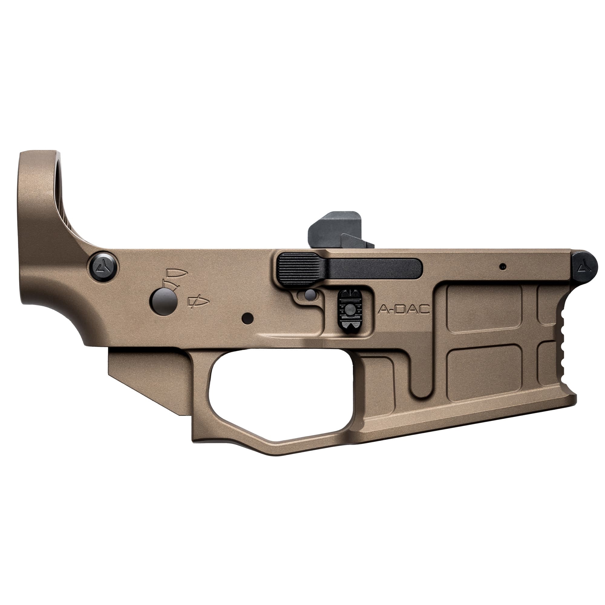 Radian Weapons A-DAC 15 Multi Caliber Stripped Lower Receiver Cerakote Brown