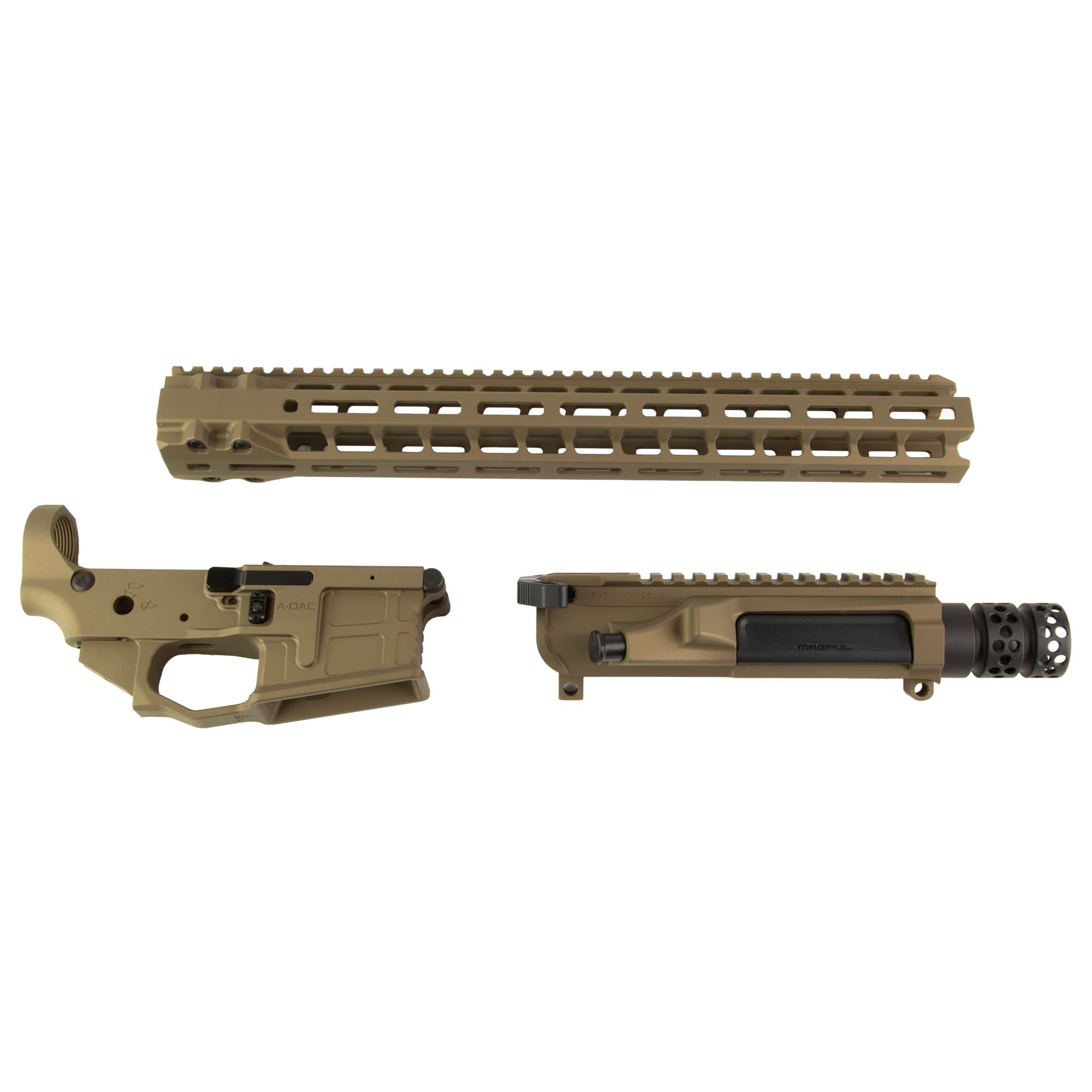 Radian Weapons AX556 Multi Caliber 15.5" Brown Cerakote Semi-automatic